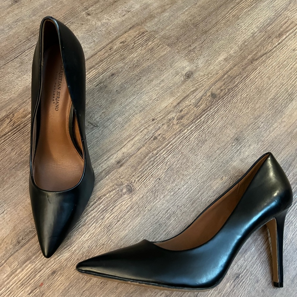 CS size 13 black heels